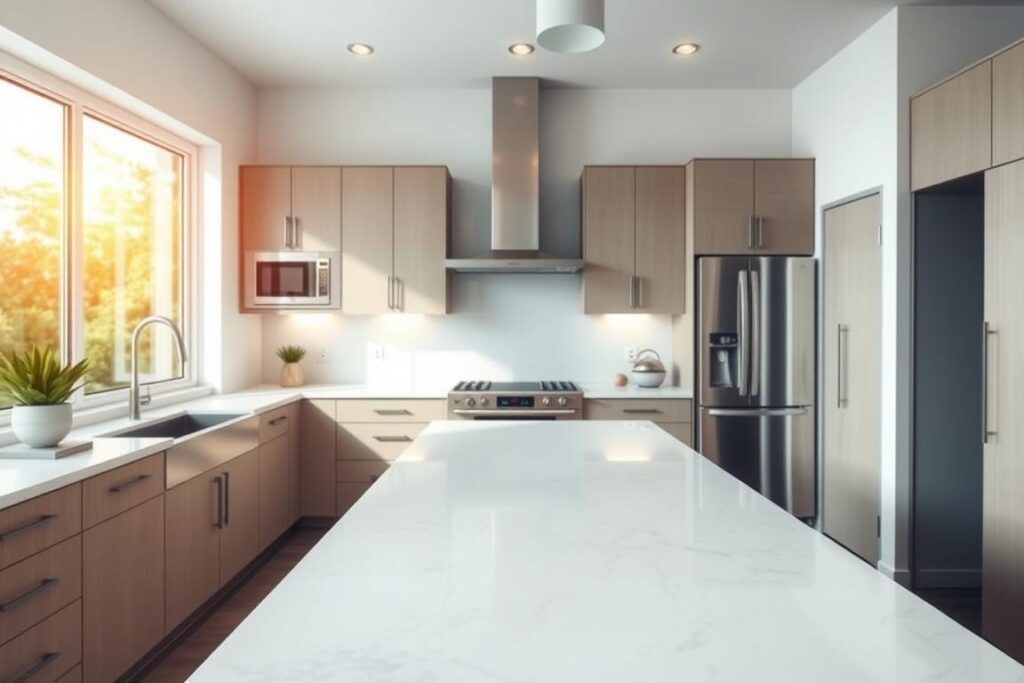 Energy efficient kitchen layout