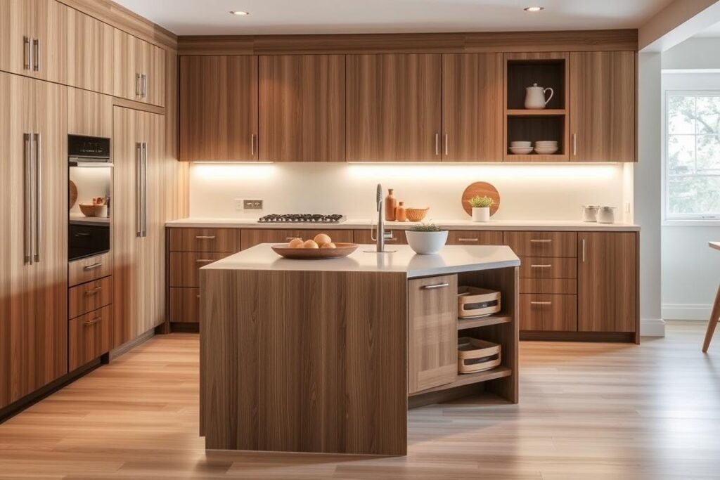 Hidden kitchen storage