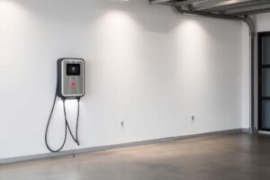Built in charging station