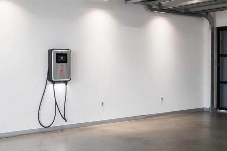 Built in charging station