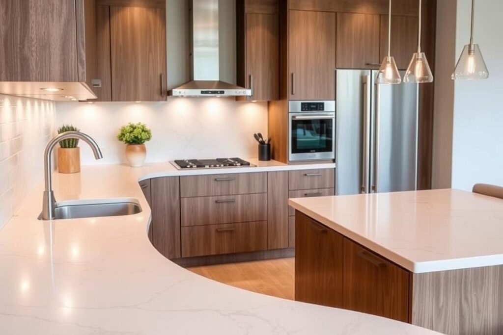 Ergonomic countertops
