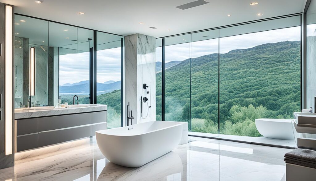 Innovative bathroom renovation