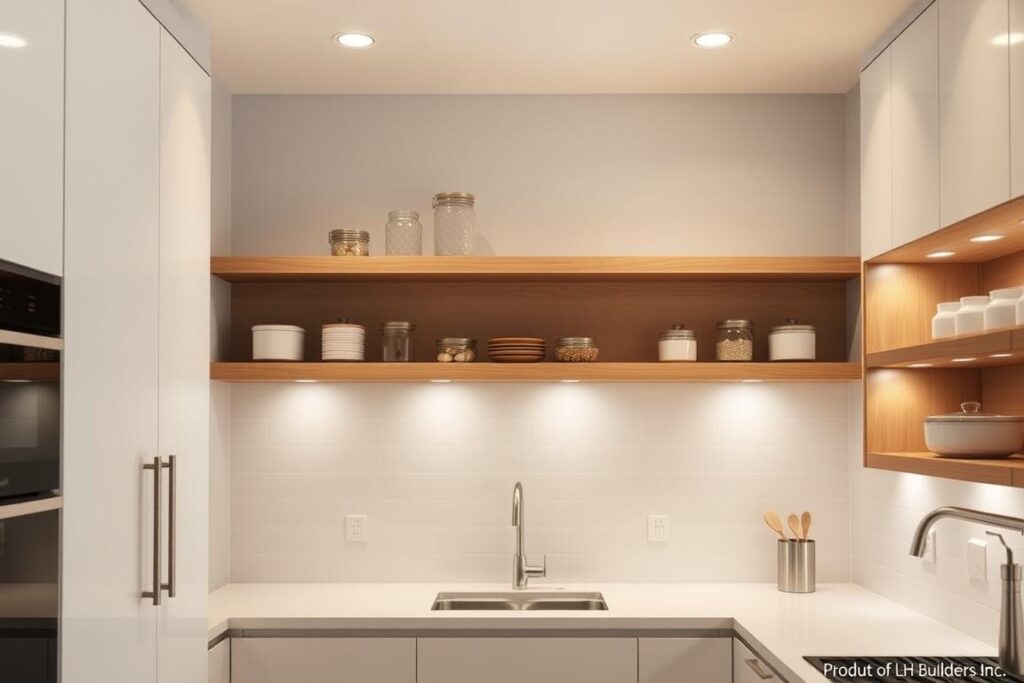 minimalist kitchen organization