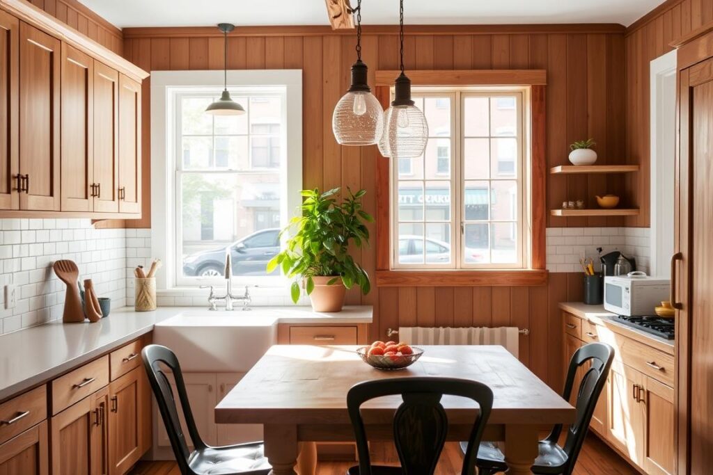 urban farmhouse kitchen design