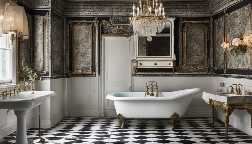 Antique washroom design ideas